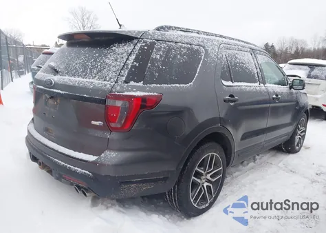 2018 Ford Explorer Sport из США, поврежденный, VIN 1FM5K8GTXJGC82795